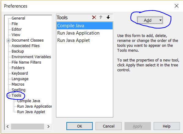 compiling tex files with texpad windows